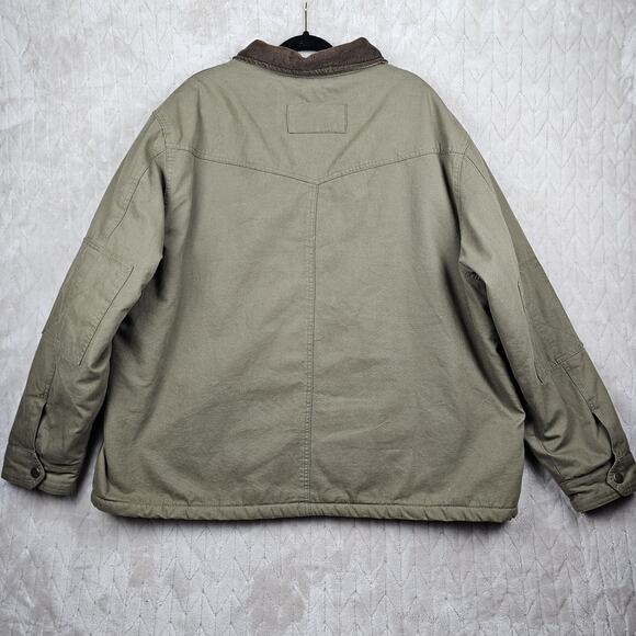 Wrangler Chore Coat Mens 3XL Sherpa Fleece Lined Barn Outdoors Western Utility - Picture 5 of 7